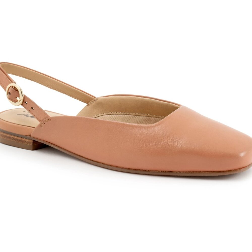 Trotters Holly Slingback Flat 6W Blush - Picture 4 of 4